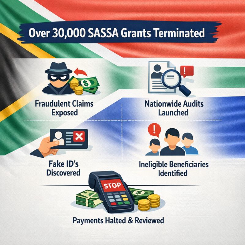 Over 30,000 SASSA Grants update